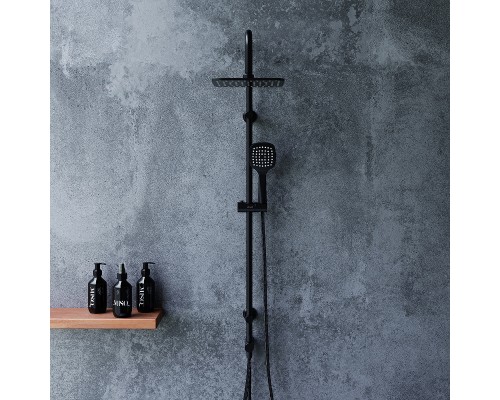 Душевая система Dorff Norma D0712020 Черный