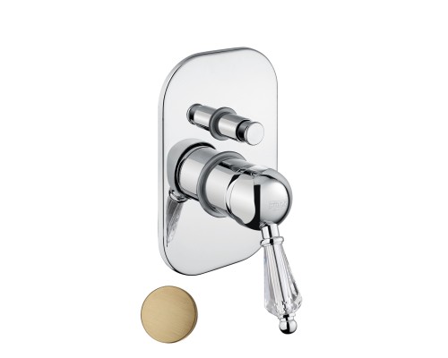 Смеситель для душа Fiore Imperial Sky Swarovski® 82ZZ5134 бронза