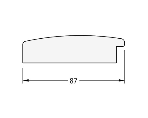 Зеркало Evoform Exclusive 106х76 BY 1201 с фацетом в багетной раме - Травленое золото 87 мм