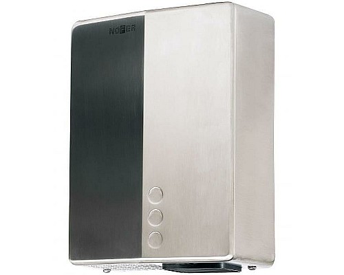 Сушилка для рук Nofer Big Flow Evo 01481.S Нержавеющая сталь матовая Сушилка для рук Nofer Big Flow Evo 01481.S Нержавеющая сталь матовая