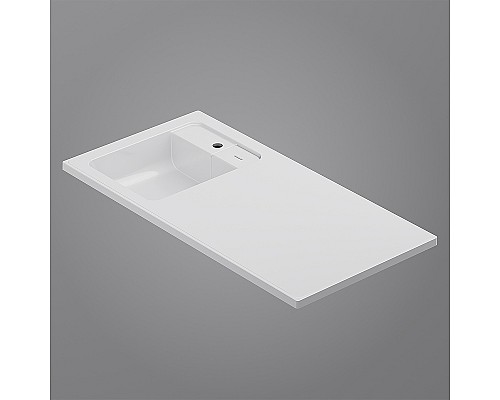 Раковина AM.PM X-Joy 100 L M85AWPL1001WG на стиральную машину Белая