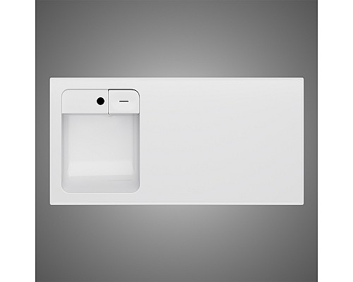 Раковина AM.PM X-Joy 100 L M85AWPL1001WG на стиральную машину Белая