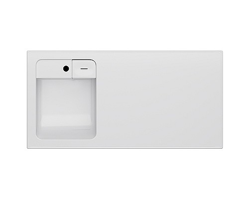 Раковина AM.PM X-Joy 100 L M85AWPL1001WG на стиральную машину Белая