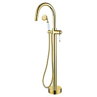 Смеситель напольный Boheme IMPERIALE 289 золото