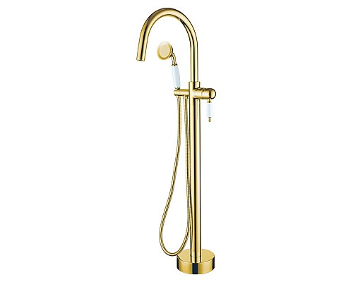 Смеситель напольный Boheme IMPERIALE 289 золото
