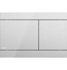Кнопка смыва AlcaPlast Flat нержавеющая сталь
