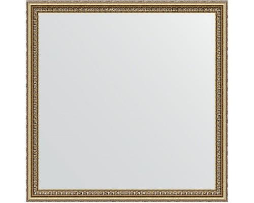 Зеркало Evoform Definite 72х72 BY 1022 в багетной раме - Бусы золотые 46 мм