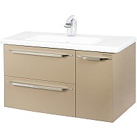 Тумба под раковину Bellezza Луиджи 105 4639218000456 подвесная Капучино