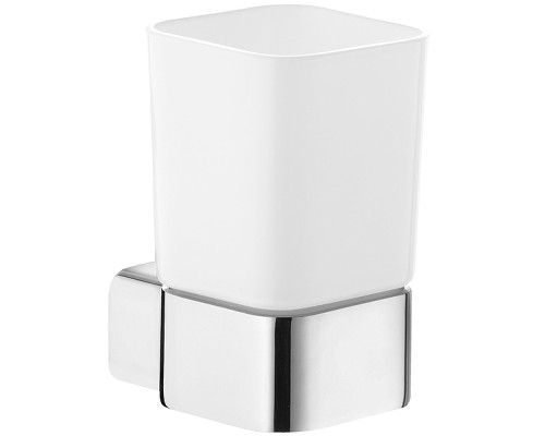 Стакан для зубных щеток Kludi E2 4997505 Хром Белый