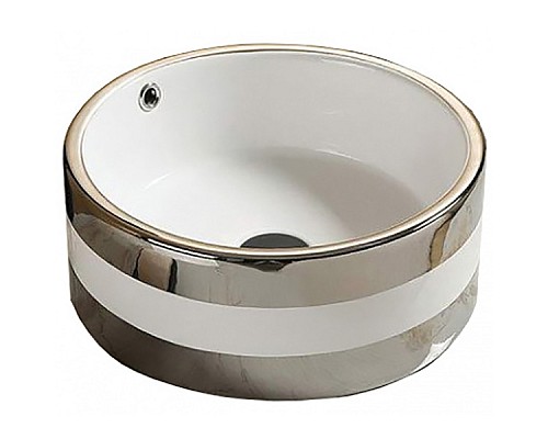 Раковина CeramaLux 42 C1056 Серебряная