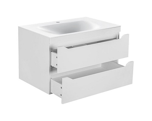 Тумба под раковину Vincea Fine VMC-2F800GW подвесная G.White