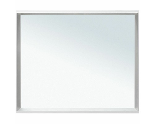 Зеркало Allen Brau Reality 90 1.32019.02 с подсветкой Серебро браш с сенсорным выключателем