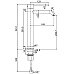Смеситель для раковины Paini Cox Хром