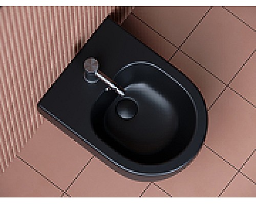 Биде Ceramica Nova Play CN3002MB подвесное Черное матовое Биде Ceramica Nova Play CN3002MB подвесное Черное матовое
