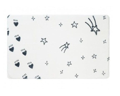 Коврик для ванной Fixsen Teddy Sky белый 50х80см FX-6001S