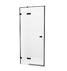 Душевая дверь NEW TRENDY AVEXA BLACK 130x200 EXK-1556 (черный)