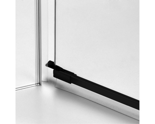 Душевая дверь NEW TRENDY AVEXA BLACK 130x200 EXK-1556 (черный)