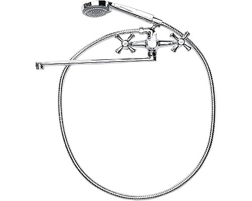 Смеситель для ванны Orange Classic M M71-211cr универсальный Хром