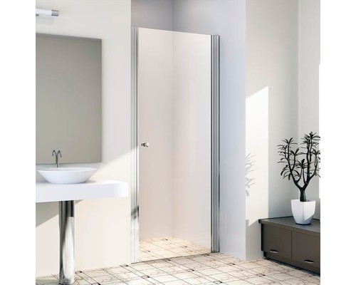 Душевая дверь в нишу Radomir 60 1-10-2-0-0-1240 профиль Хром стекло прозрачное