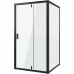 Душевой уголок Niagara Nova 100х70 NG-83-10AB-A70B профиль Черный стекло прозрачное