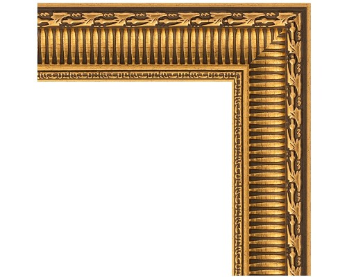 Зеркало Evoform Definite 50х40 BY 1350 в багетной раме - Золотой акведук 61 мм