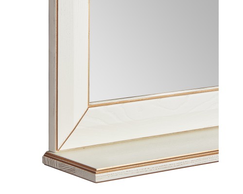 Зеркало Беатриче 85 слоновая кость с патиной Aquaton 1A191802BEM60
