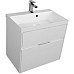 Тумба под раковину Aquanet Латина 70 180032 подвесная 2 ящика Белая
