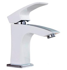 Смеситель для раковины Gappo G07 Белый Хром