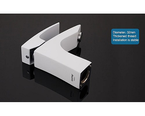 Смеситель для раковины Gappo G07 G1007-7 Белый Хром