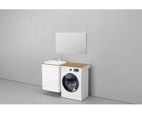 Тумба под раковину Velvex Klaufs 56 tpKLA.56.50.2Y-616.216 подвесная Белая