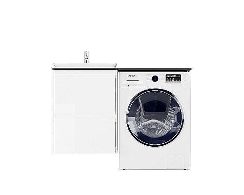 Тумба под раковину Velvex Klaufs 56 tpKLA.56.50.2Y-616.216 подвесная Белая