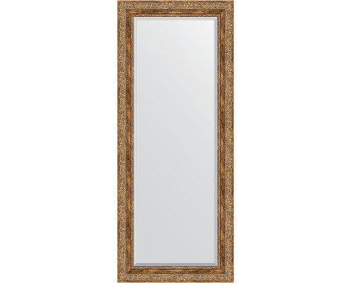 Зеркало Evoform Exclusive 145х60 BY 3540 с фацетом в багетной раме - Виньетка античная бронза 85 мм