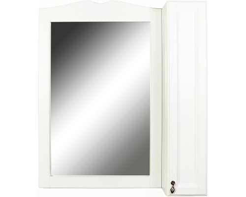 Зеркало со шкафом Orange Classic 85 Белое