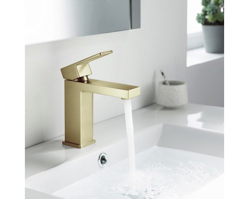 Смеситель для раковины Timo Selene 2061/17F золото матовое