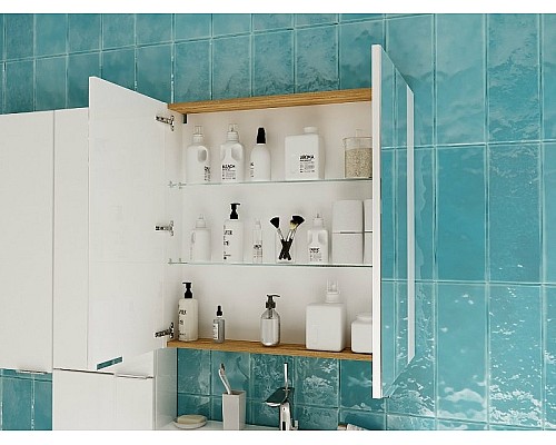 Зеркальный шкаф 1MarKa Gaula 60 У92511 White