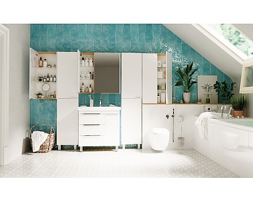 Зеркальный шкаф 1MarKa Gaula 60 У92511 White