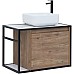 Тумба под раковину Aquanet Nova Lite Loft 75R 261657 подвесная Дуб рустикальный