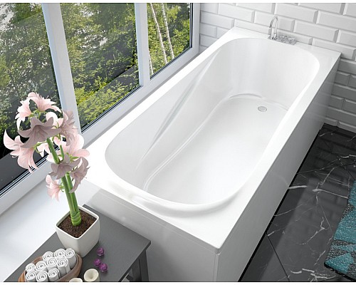 Ванна из искусственного камня Эстет Альфа 170х75