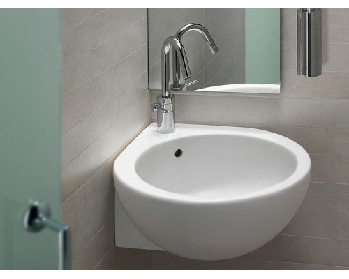 Раковина Hatria You and Me 46 R Y0H701 угловая Белая