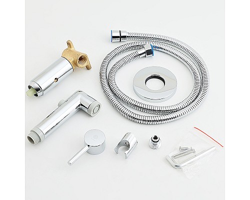 Гигиенический душ со смесителем Orange Karl M05-888cr Хром