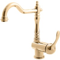 Смеситель для раковины Rav Slezak Labe L008.5/8Z Золото