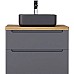 Тумба под раковину Jorno Wood 80 wood.01.80/P/GR подвесная Серая