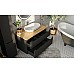 Тумба под раковину Jorno Wood 80 wood.01.80/P/GR подвесная Серая