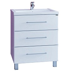 Тумба под раковину СанТа Омега 70 207039 Белая