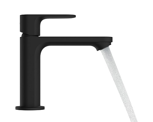 Смеситель для раковины Hansgrohe Rebris E 72557670 Черный матовый