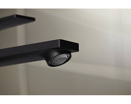 Смеситель для раковины Hansgrohe Rebris E 72557670 Черный матовый