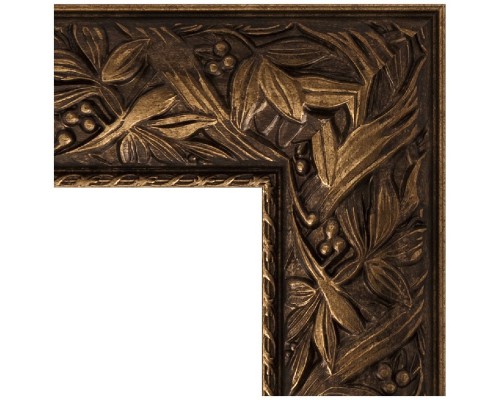 Зеркало Evoform Exclusive Floor 203х114 BY 6166 с фацетом в багетной раме - Византия бронза 99 мм