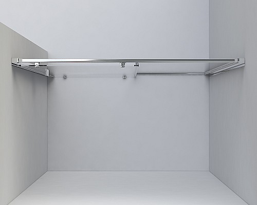 Душевая дверь Vincea Garda 180 VDS-1G2180CH профиль Хром стекло шиншилла