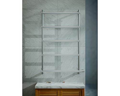 Полотенцесушитель электрический, хром, Margaroli Sole 5424705CRNB