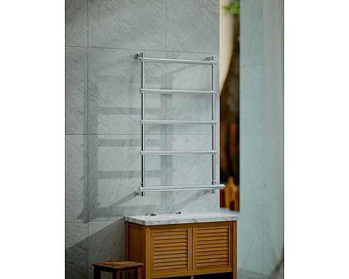 Полотенцесушитель электрический, хром, Margaroli Sole 5424705CRNB